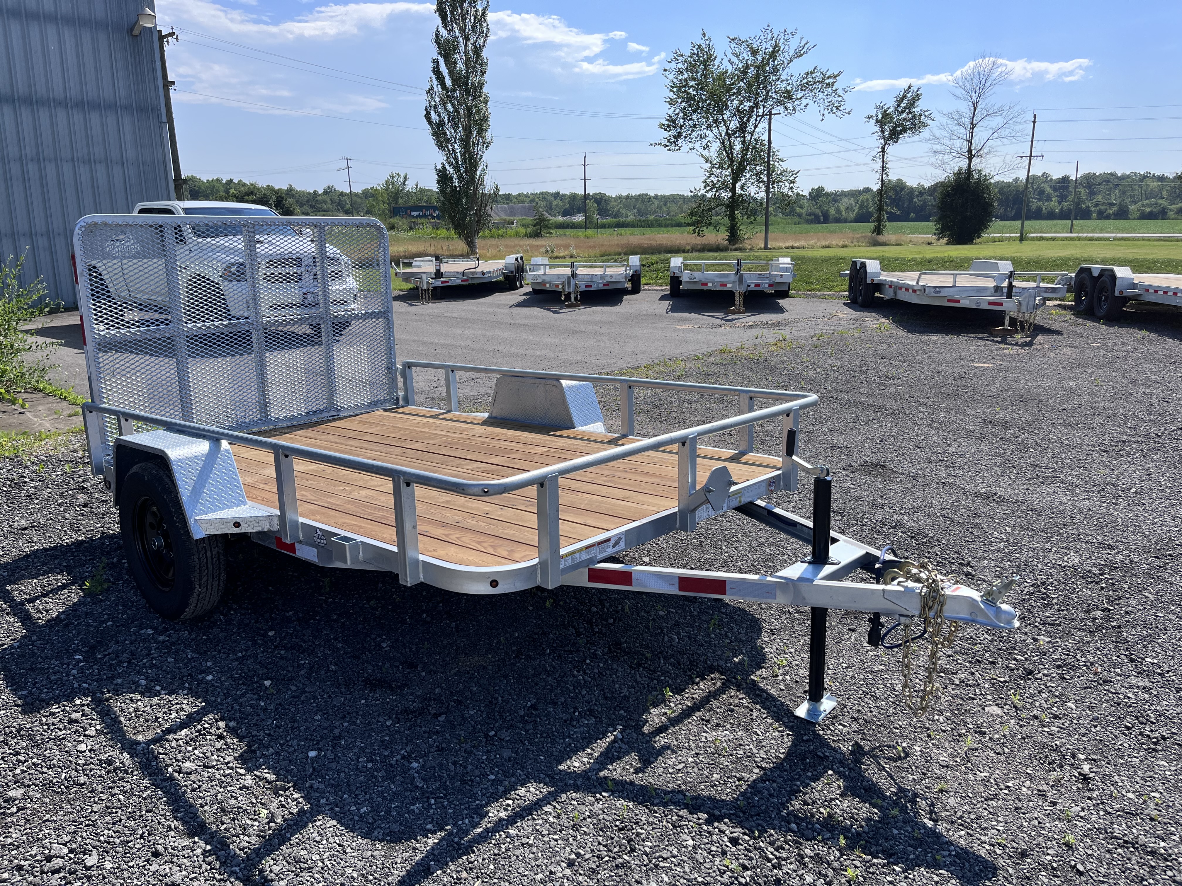 Utility/Landscape Trailer 10'x76" Single Axle (3,000lbs) [2 IN STOCK]