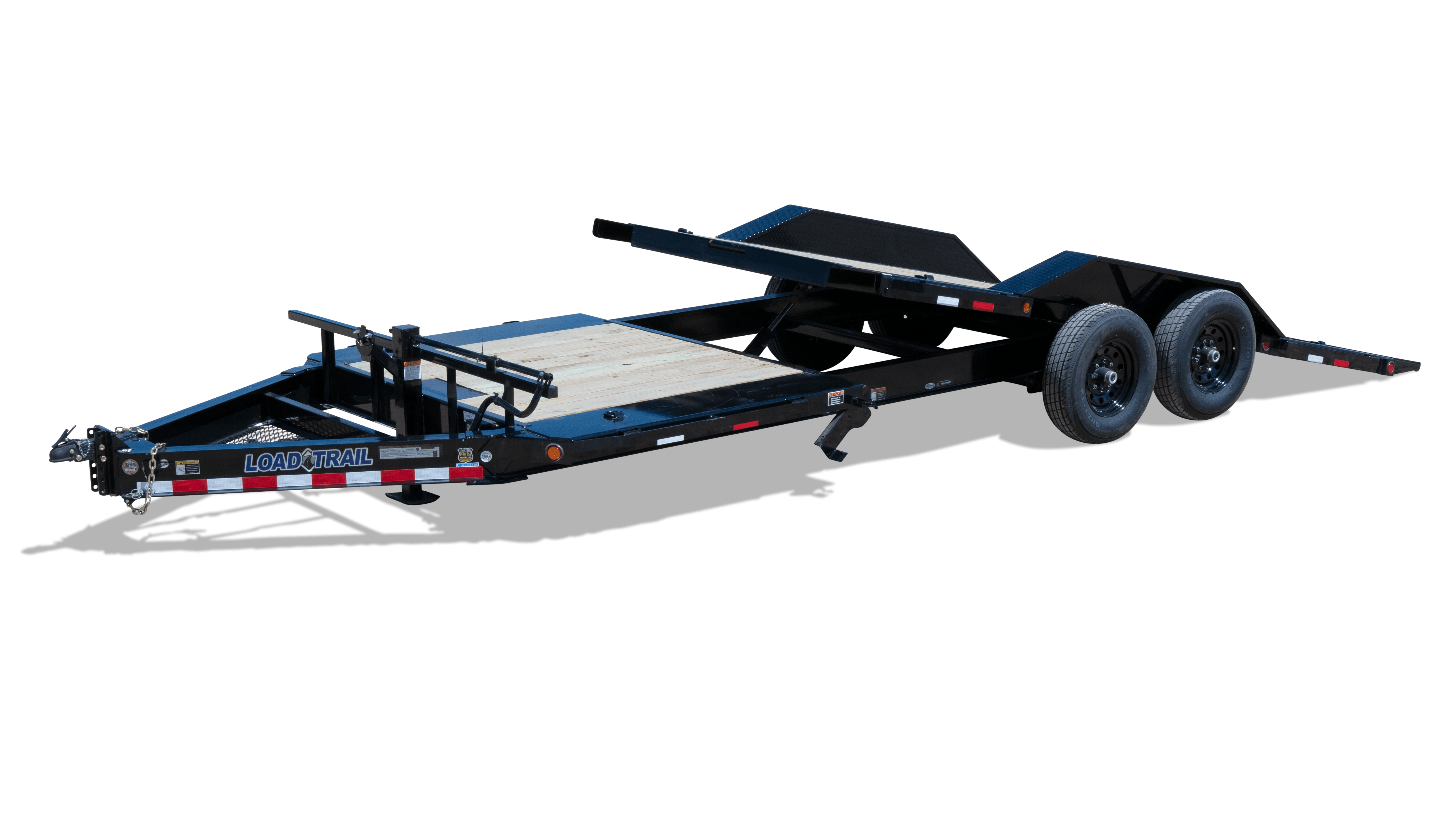 20'x83" Tilt Trailer Tandem Axle (14,000lbs) Powder Coated    [1 IN STOCK]