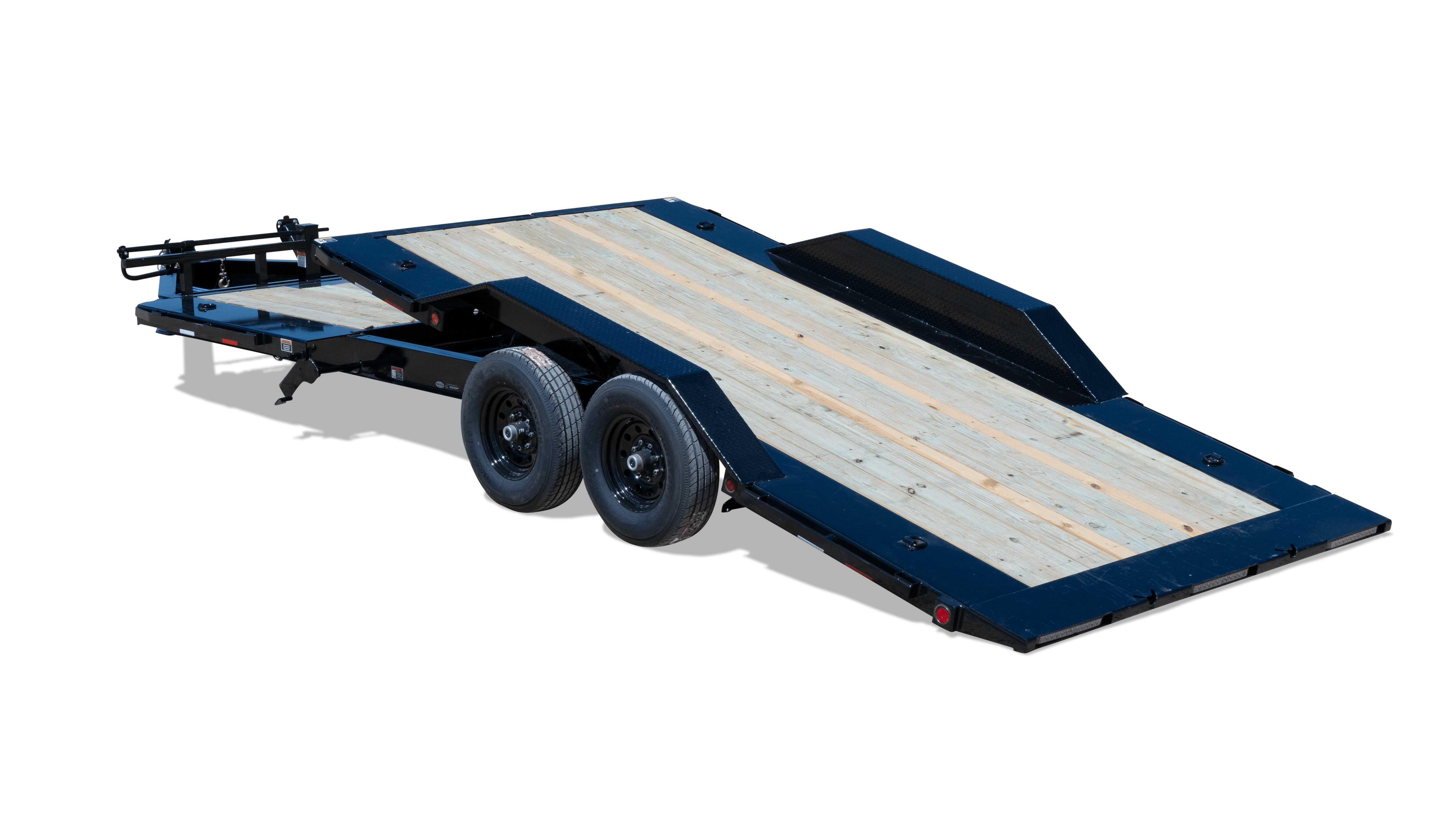 22'x83" Tilt Trailer Tandem Axle (14,000lbs) Powder Coated    [1 IN STOCK]