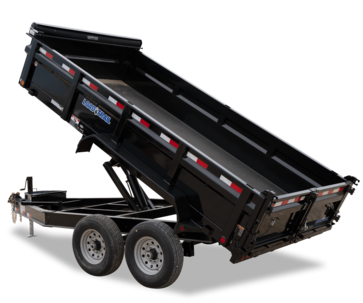 14'x83" Dump Trailer Tandem Axle (14,000lbs) Powder Coated    [1 STOCK]
